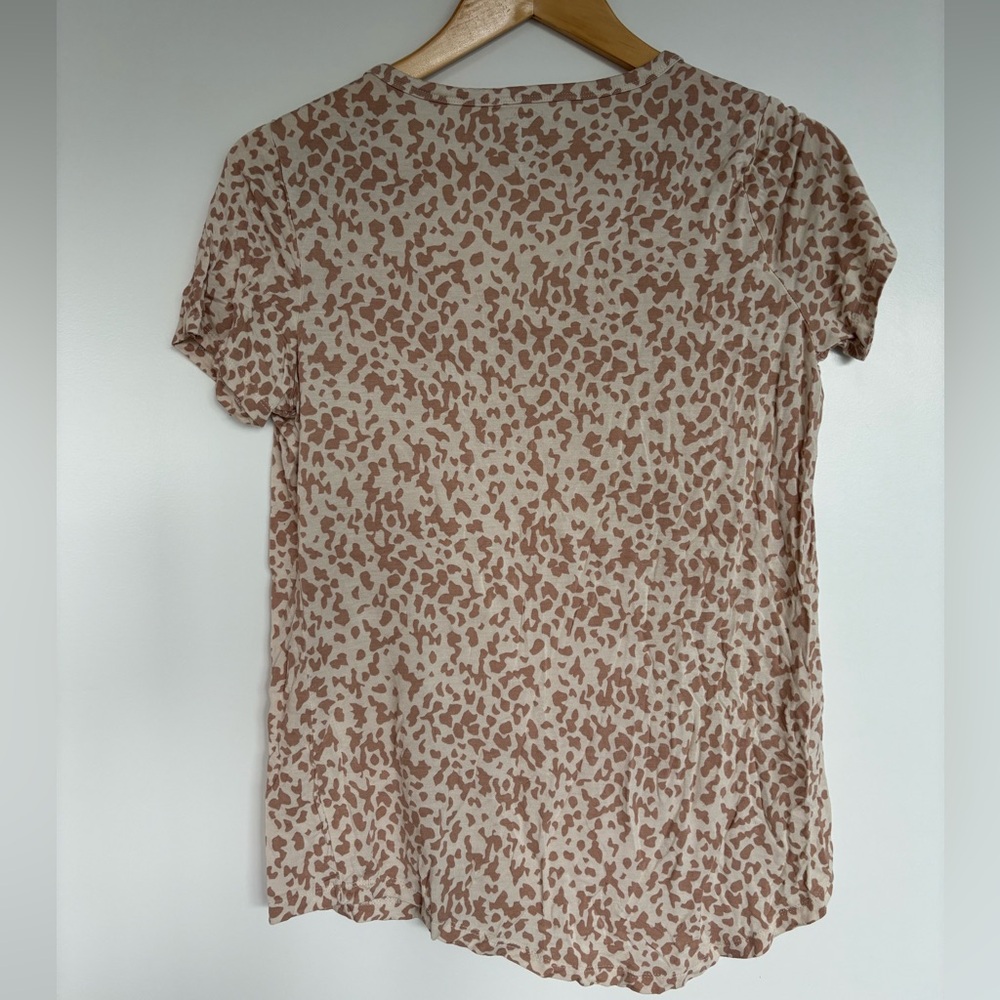 JOE FRESH/GEORGE 18-19” PTP 2 Pc Set of Women's Tops, Purple/Leopard, Size L/XS - Picture 11 of 16